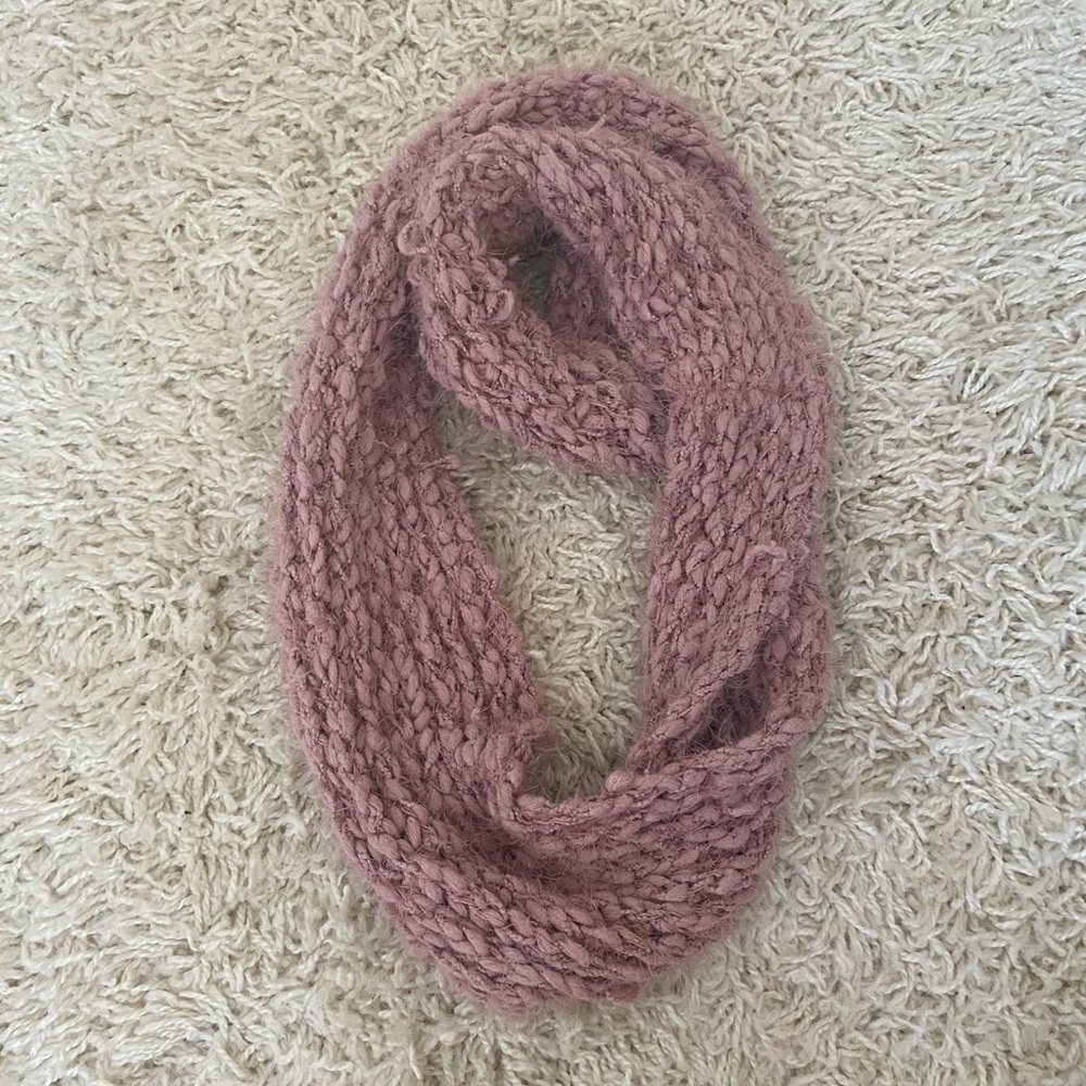 Pink Scarf from Small Boutique in Vermont